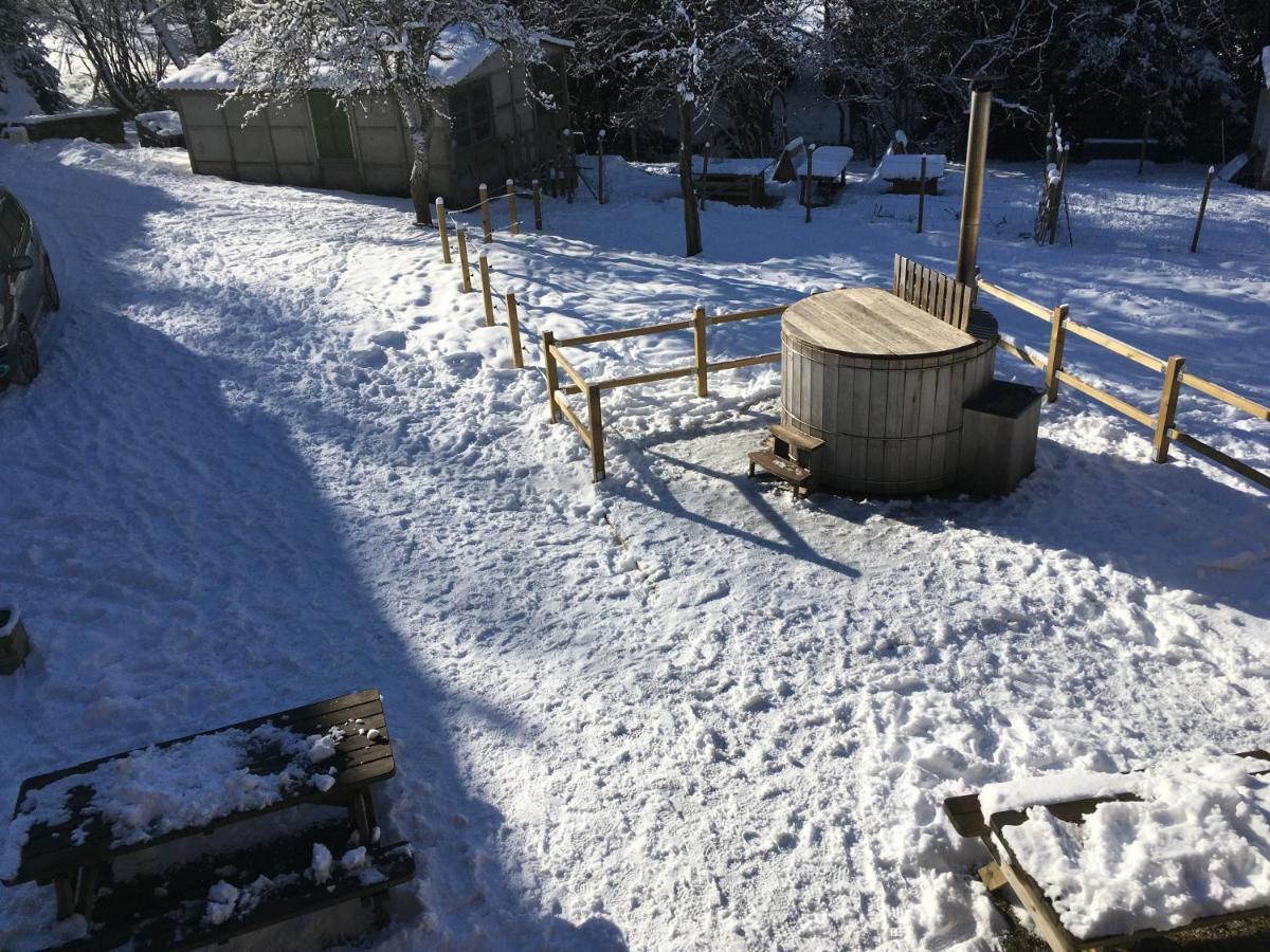 Les Marmottes Pour 12 Avec Bain Nordique Privatif Vila Camous Exterior foto