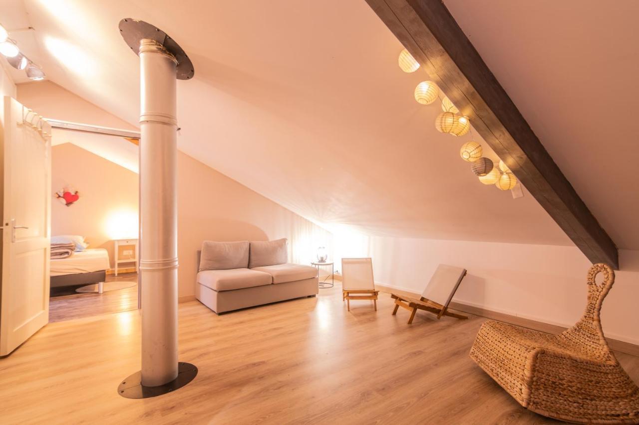 Les Marmottes Pour 12 Avec Bain Nordique Privatif Vila Camous Exterior foto