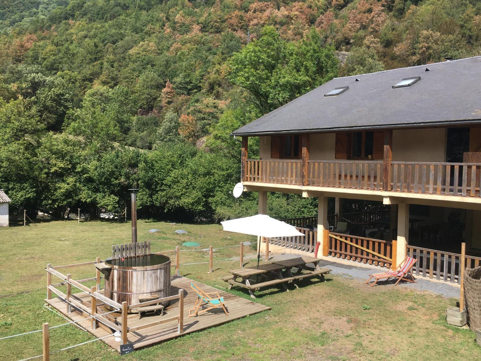 Les Marmottes Pour 12 Avec Bain Nordique Privatif Vila Camous Exterior foto