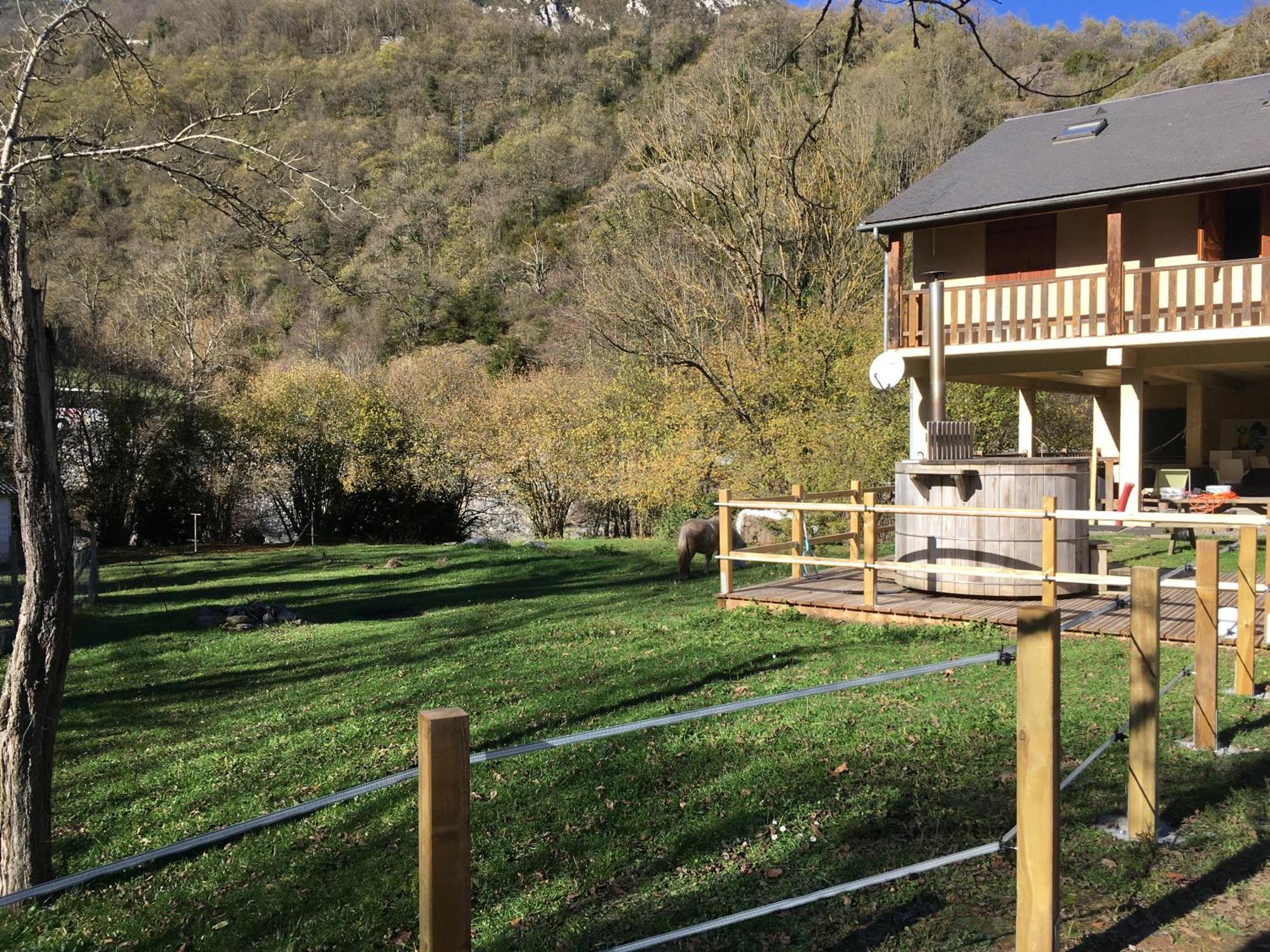 Les Marmottes Pour 12 Avec Bain Nordique Privatif Vila Camous Exterior foto